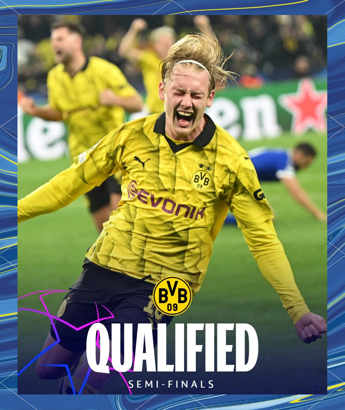 多特蒙德主场险胜波尔图,晋级欧冠四强 多特蒙德主场险胜波尔图,晋级欧冠四强