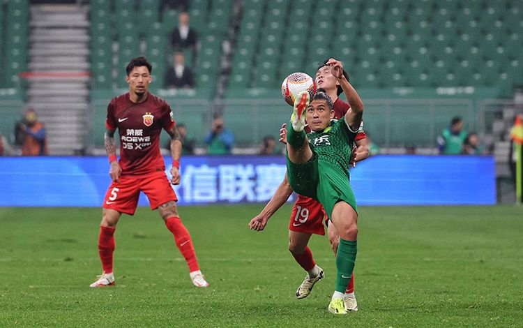 国安客场打平建业,保持不败纪录 国安客场打平建业,保持不败纪录