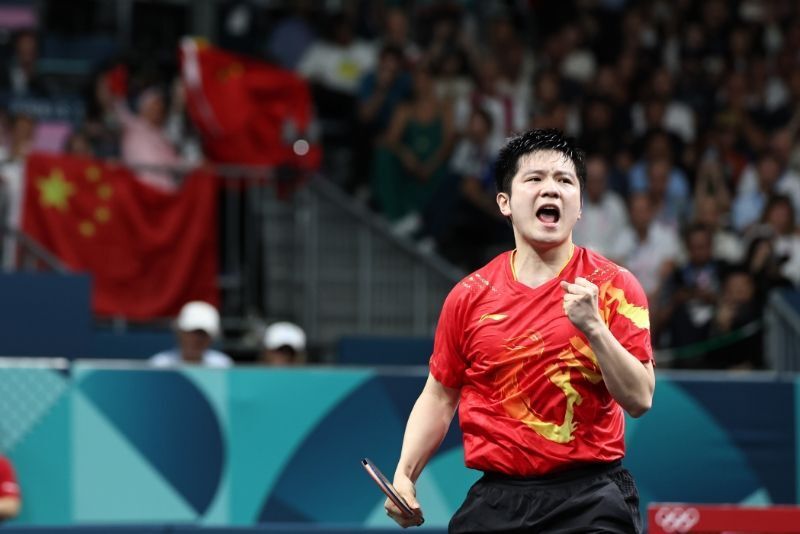 悲喜交加：中国运动员夺得金牌