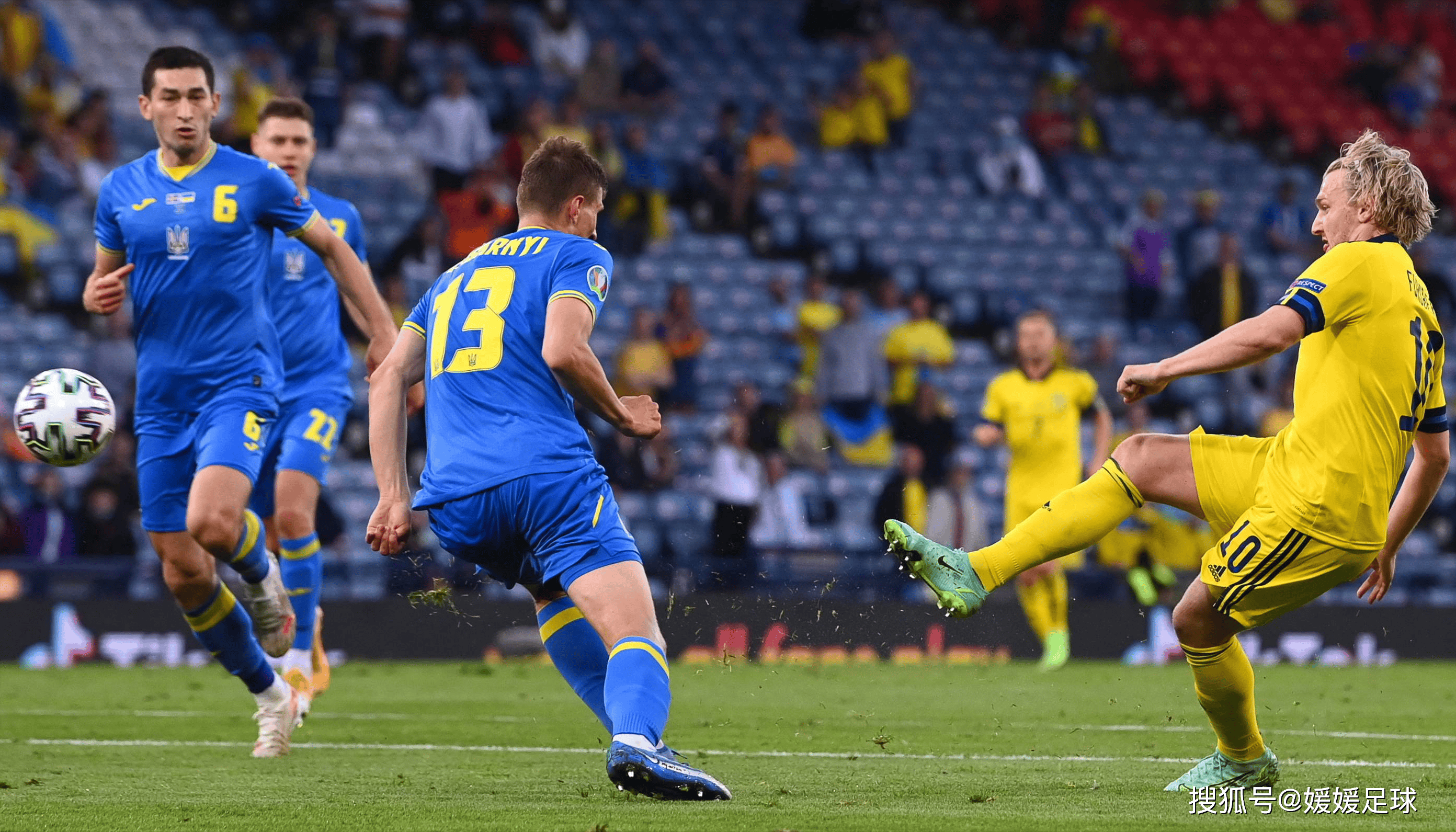 乌克兰惊险胜芬兰，欧洲预选赛客场经历一番