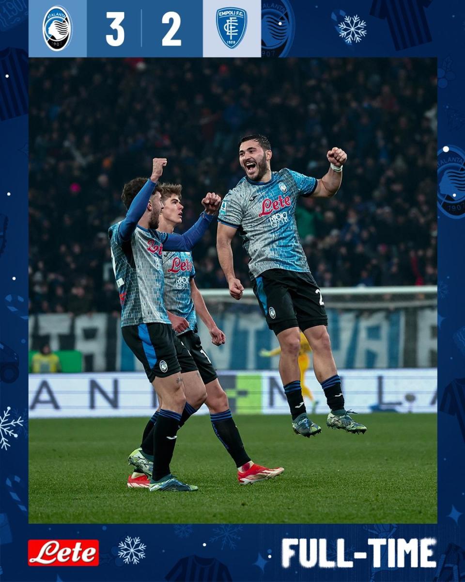 都灵主场逆转亚特兰大，取得宝贵胜利