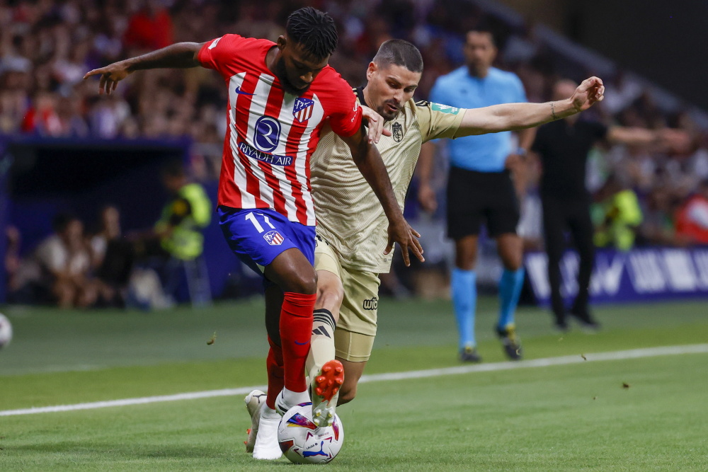 马德里竞技3-1逆转格拉纳达，摩纳哥0-2不敌尼斯