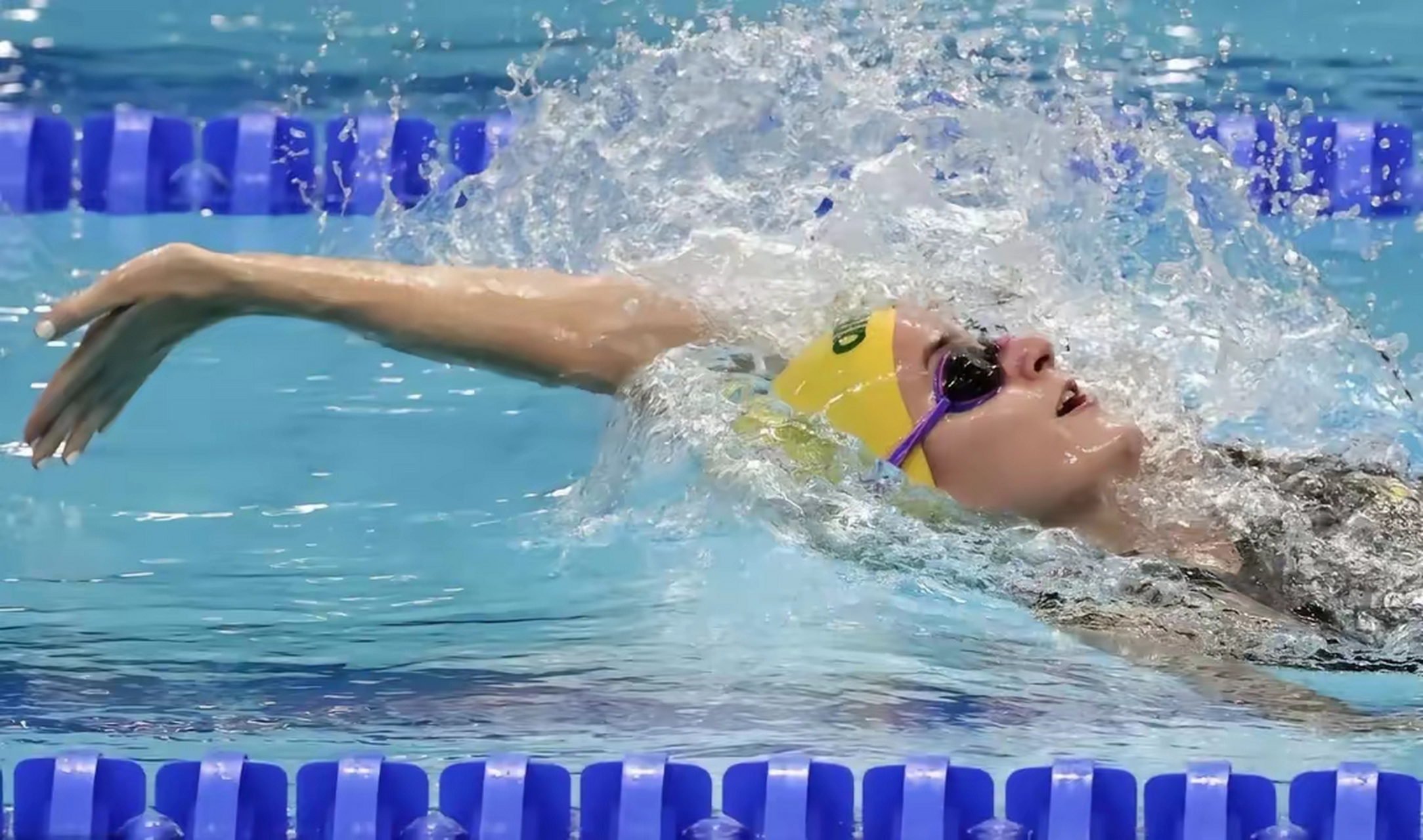 澳大利亚游泳运动员创下全新纪录